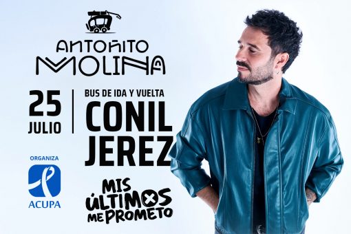 Autobús desde Conil al concierto de Antoñito Molina en Jerez | 25 de julio | Organiza ACUPA